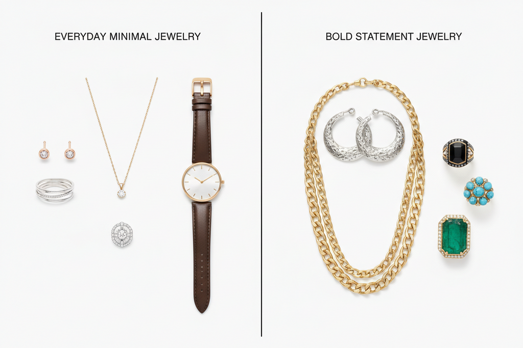 Everyday vs Statement Jewelry: When to Wear What
