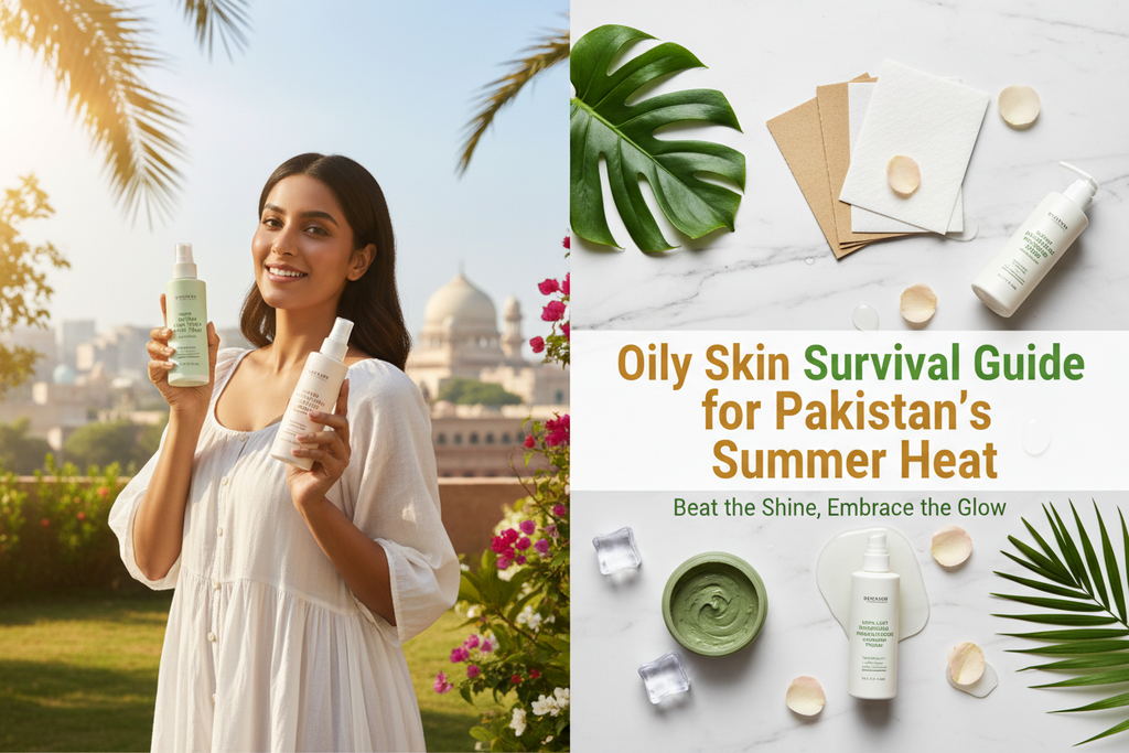 Oily Skin Survival Guide for Pakistan's Summer Heat
