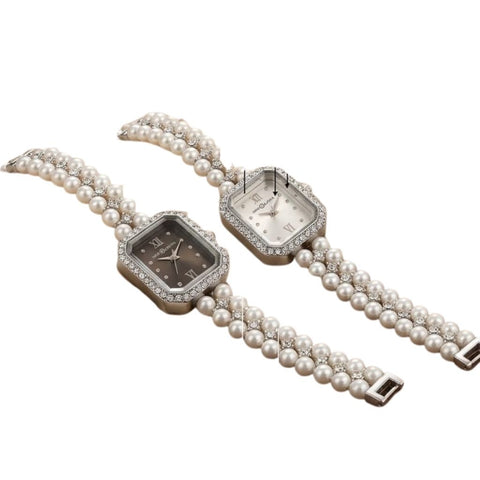 Fancy Girls Watch Pack of 2 - Rubber Belt Watch with Bracelet