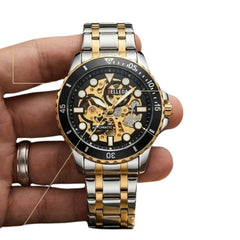 BALLEDA Original Watch - Automatic Movement, Steel Chain