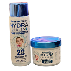 Hydra Series 2 Pcs Skin Polish Set | Brightening & Exfoliating Skincare Kit