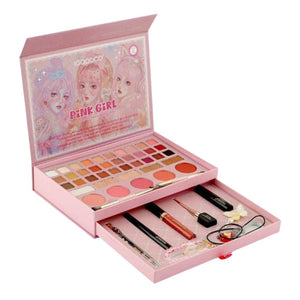 IGODCO Pink Girl All in One Round Makeup Kit