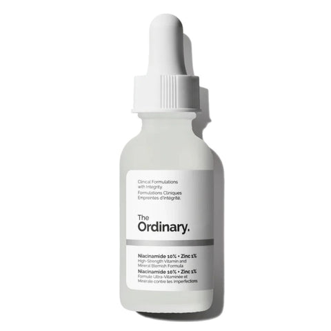 The Ordinary Niacinamide Face Serum, brightening and oil control serum