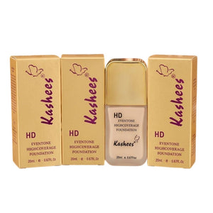 Kashees HD Foundation, full coverage long lasting liquid foundation