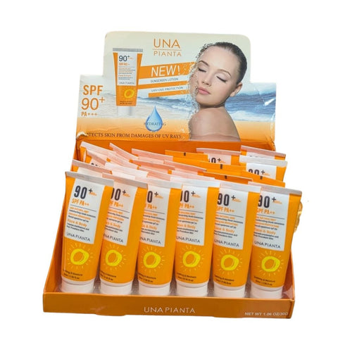 SPF 90+ Sunblock | High Protection Sunscreen for Daily Use - 24 Pcs