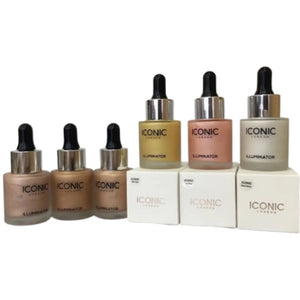 Iconic Liquid Highlighter, radiant glow illuminator for face and body
