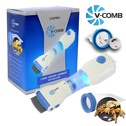 Anti Lice Steel Comb 4 Filter | Fine Tooth Lice & Nits Removal Comb