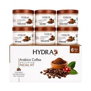 Hydra Coffee Facial (6 Step Set)