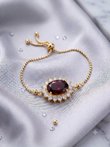 New Fashionable Up Down Golden Bracelet | Adjustable Trendy Bracelet for Women