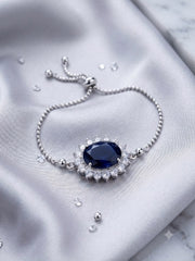 New Fashionable Up Down Silver Bracelet | Adjustable Trendy Bracelet for Women