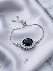 New Fashionable Up Down Silver Bracelet | Adjustable Trendy Bracelet for Women