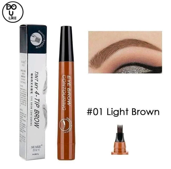 Eyebrow Shaping Pen – 4-Tip Brow Contouring