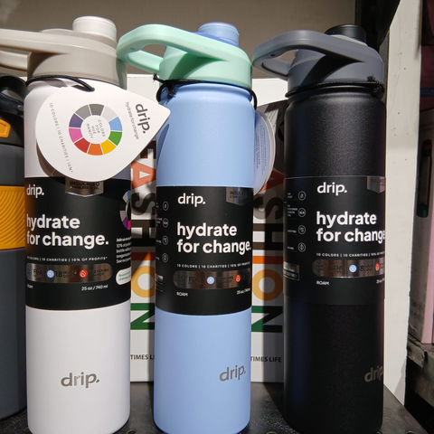 Drip Water Bottle 24oz 740ml – Original Product Photo