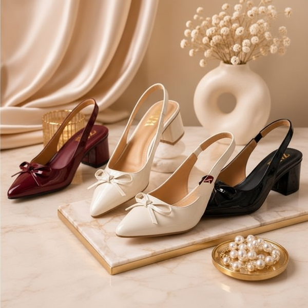 Trendy Sling Back Heels For Girls - Most Demanding and Trending