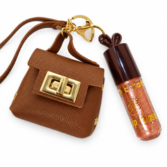 Lucky Model Lipgloss Kit – Mini Handbag Keychain Style