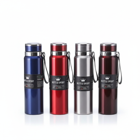 Sports Water Bottle – Best Quality | Available in 800ml & 1000ml – 4 color variants