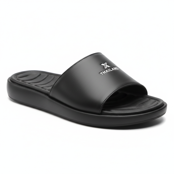 Men's Slides – Soft & Comfortable | Available in Black & Brown