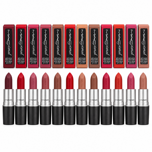 MAC Matte Lipstick - Set of 12 Pieces